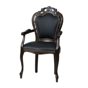 Klasyczne krzesło Traforata z podłokietnikami