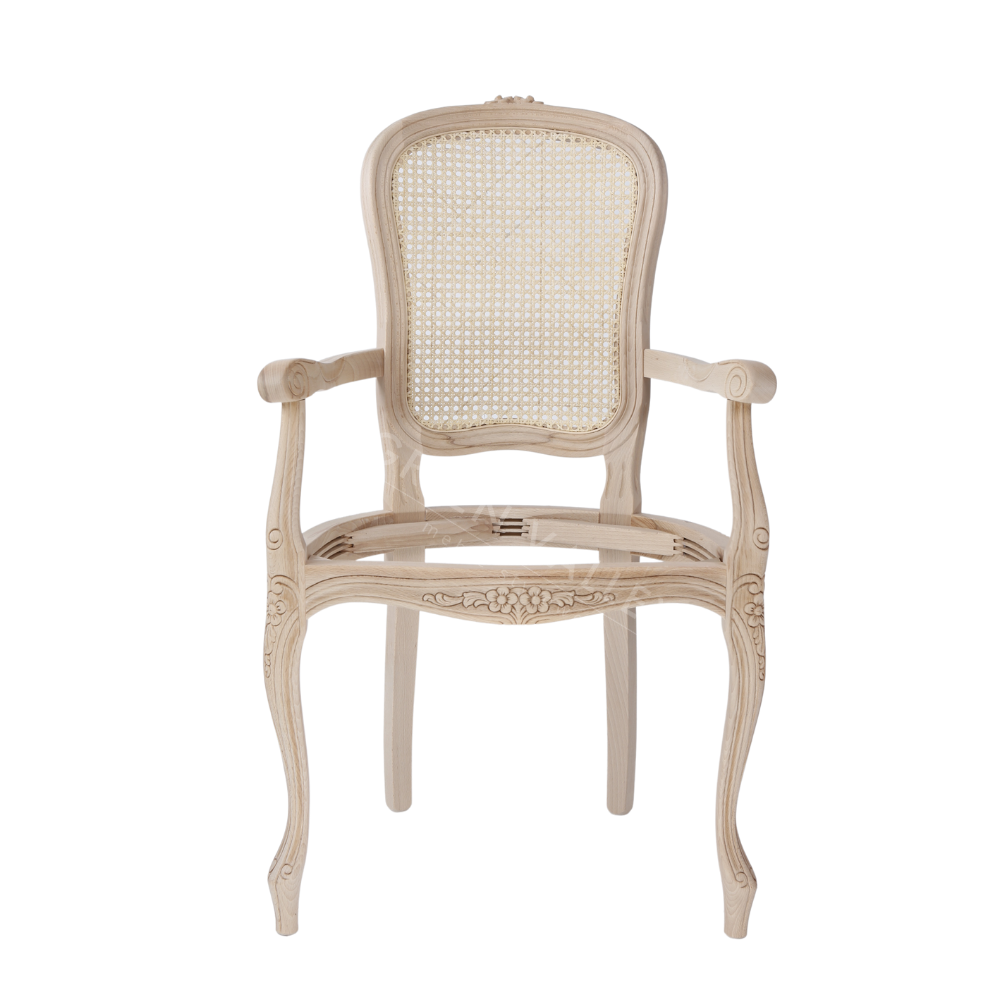 Stelaż drewniany krzesła Parigina 1105/FR z rafią rattanową