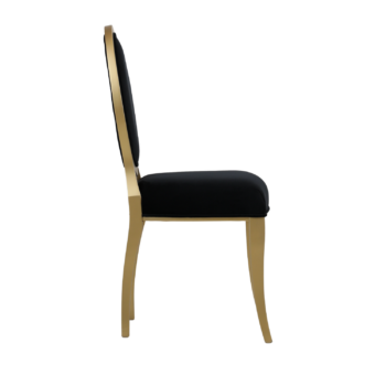 Krzesło Molly - Krzesło z owalnym oparciem